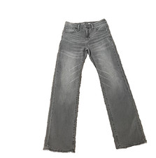 Old Navy Boy's Size 14 Jeans Gray Denim Straight Fit