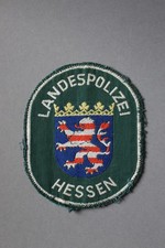 Ärmelabzeichen Landespolizei Hessen aus den 1970 Jahren
