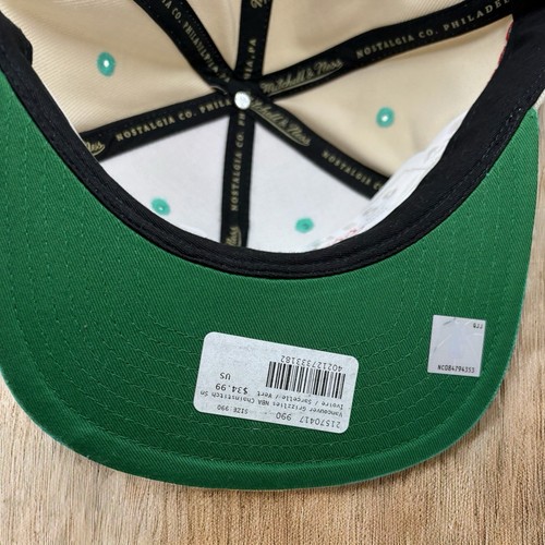 Vancouver Grizzlies NBA Mütze creme türkis verstellbar Druckknopflasche Mitchell & Ness - Bild 9 von 13