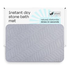 Stone Bath Mat   Large Diatomite Bathroom  Shower Mat, Fast Drying  Ultra A...