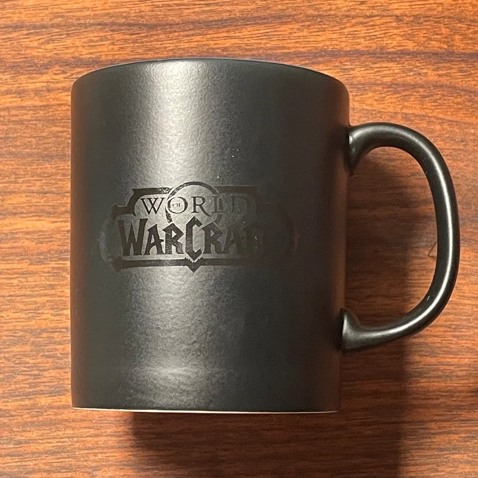 Taza de café oficial J!NX Blizzard 2019 World of Warcraft Alliance Crest J!NX nueva sin etiquetas Foto 3 de 4