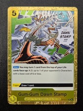 Gum-Gum Dawn Stamp R Carrying On His Will OP13-117 NM