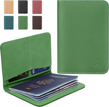 Passport Holder for Travel, Genuine Leather Passport Holder Women Men,Passport
