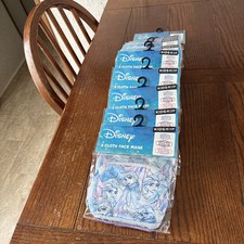 Disney Frozen 3 Cloth Face Masks Ages 7  Up-Lot Of 10