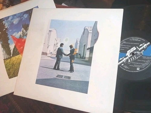 PINK FLOYD -      Wish You Were Here,      1976 UK LP + inner