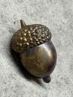 Civil War Union XIV Corps Acorn Cap Badge – Brass Yankee Headgear Insignia