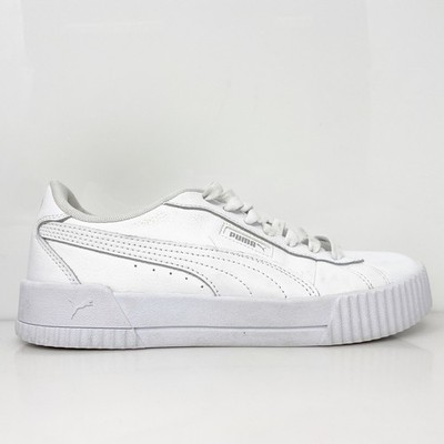 Puma Womens Carina 2.0 384631-02 White Casual Shoes Sneakers Size 7.5