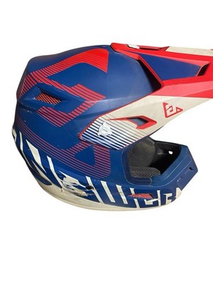 Answer Racing AR1 Bold Helmet Red/Blue Motorcycle MX Off-road MX ATV BMX MTB XL
