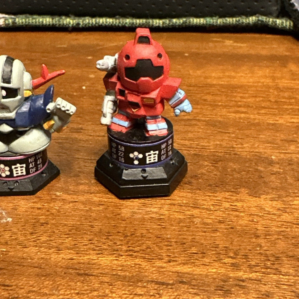 SD Gundam Digiboard Dom Trooper,msn-02 Zeong,Rgc-80cm G Generation Bandai 2005 - Image 4 of 4