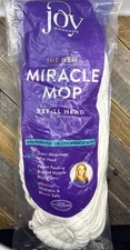 Joy Mangano THE NEW MIRACLE MOP Refill Head In Sealed Package *NIP