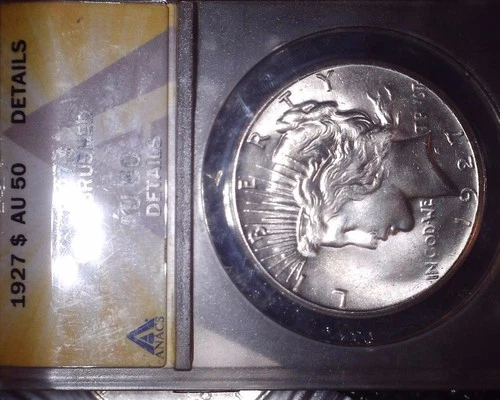 90% BULK SILVER, 1927 Peace Dollar