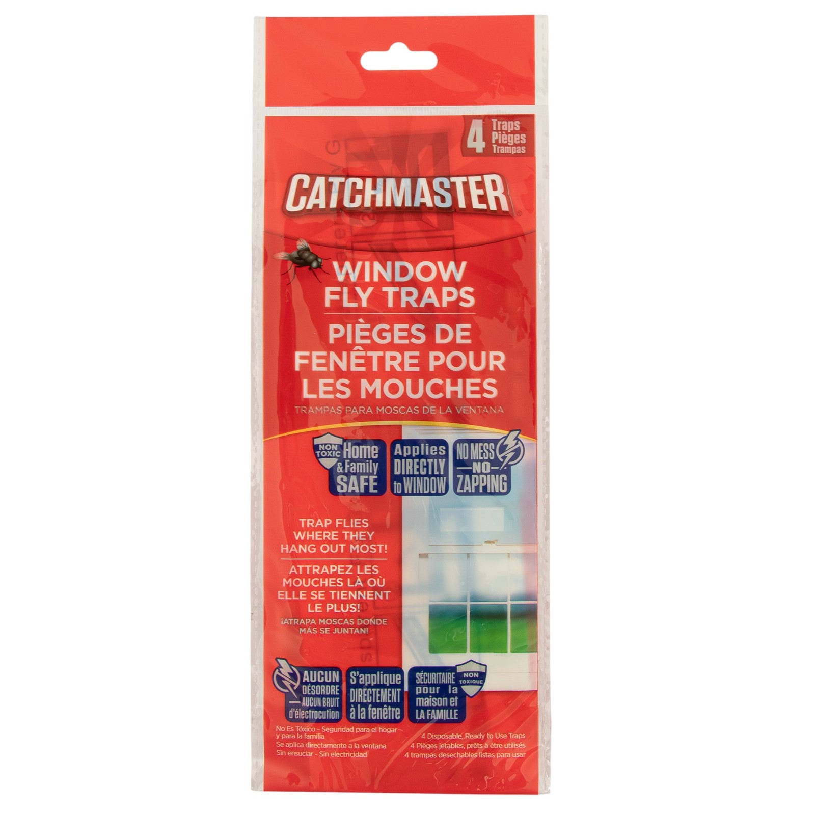 Оконные ловушки для мух Catchmaster 4 штуки 2390₽