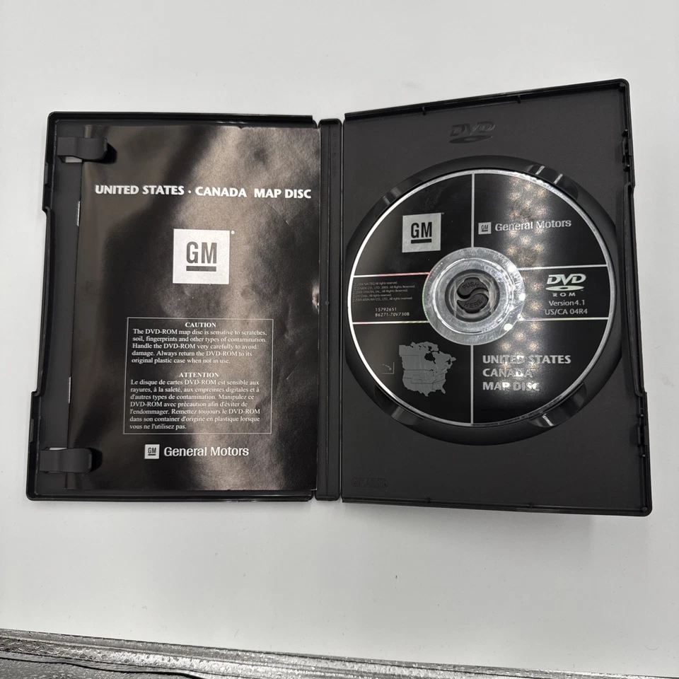 2003 2004 2005 2006 Cadillac Escalade GMC Yukon Envoy Sierra Navigation DVD Map - Image 2 of 3
