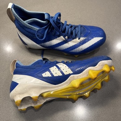 ADIDAS Adizero Impact Men's Football Cleats Blue White Size Men s 7