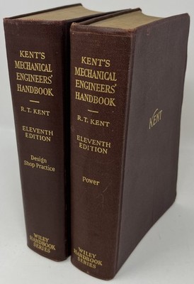 VTG Kent's Mechanical Engineers' Handbook: Power & Design Shop Practice - 2 HCs
