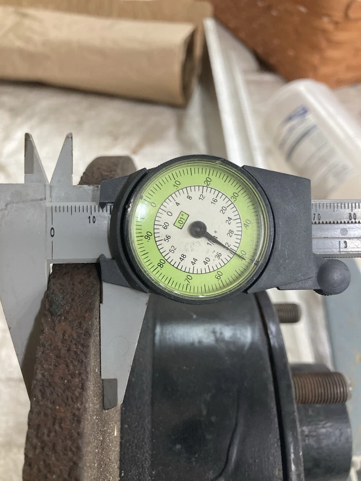 Volvo 122 P1800 Front Brake Disk And Hub 4.5” Bolt Circle Foto 3 de 3