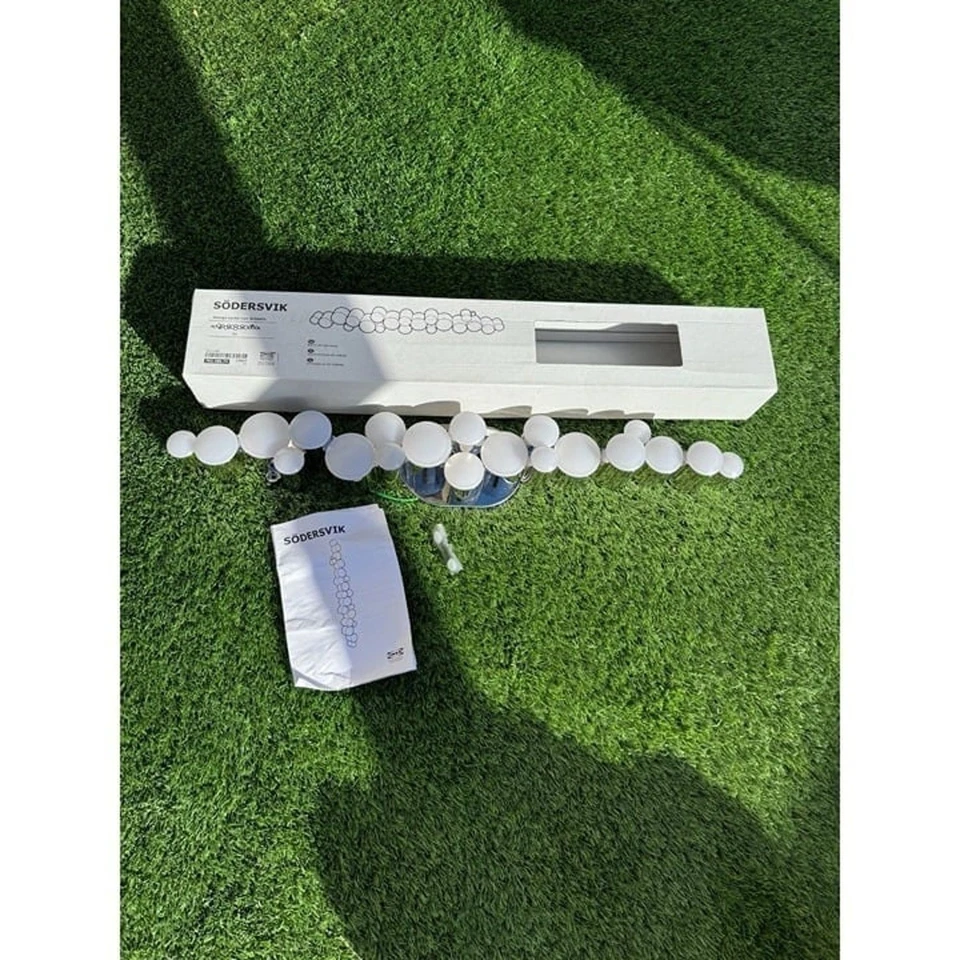 IKEA SODERSVIK Wall Lamp Chrome Plated Dimmable LED 704.551.29 Lycke von Schantz - Image 2 of 4