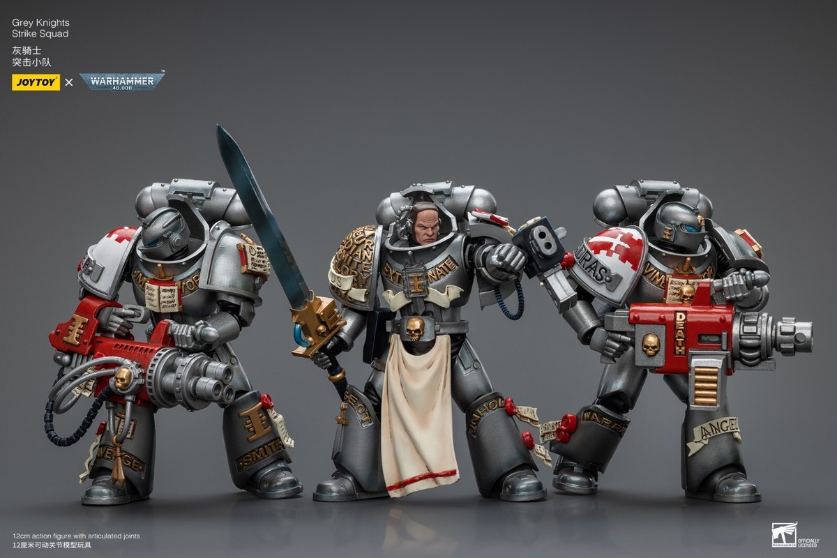 1/18 JoyToy War Hammer 40K Grey Knights Strike Squad Action
