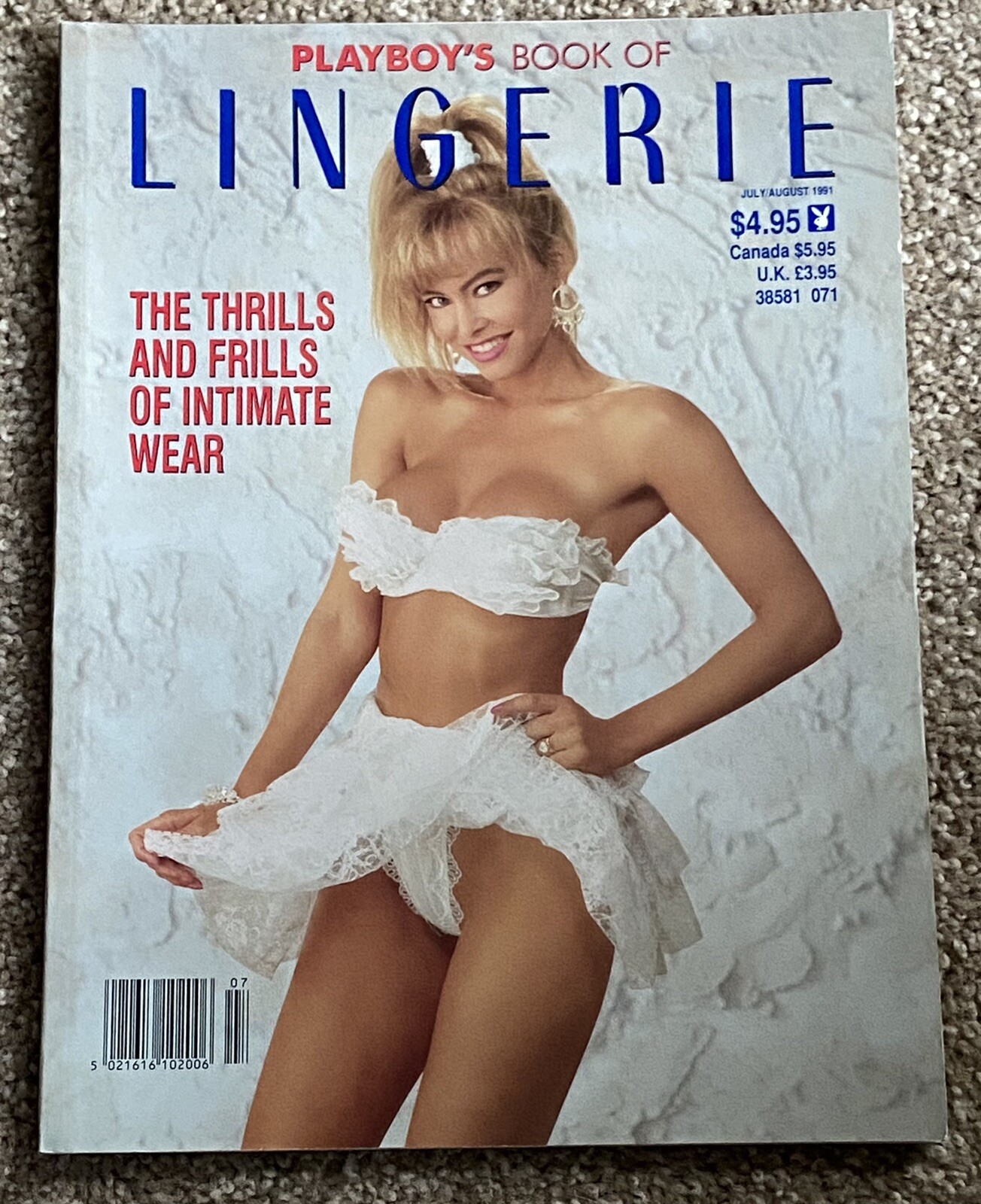 Vintage Playboy Magazine Special Edition: Book Of Lingerie July/August 1991 | eBay