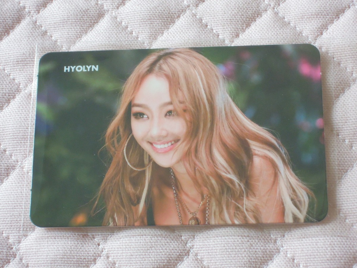 SISTAR Hyolyn Paradise Music Broadcast Photocard KPOP | eBay