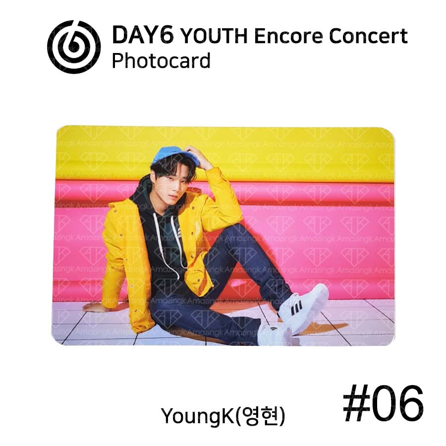 DAY6 Youth Encore Concert Official Photocard YOUNG K | eBay