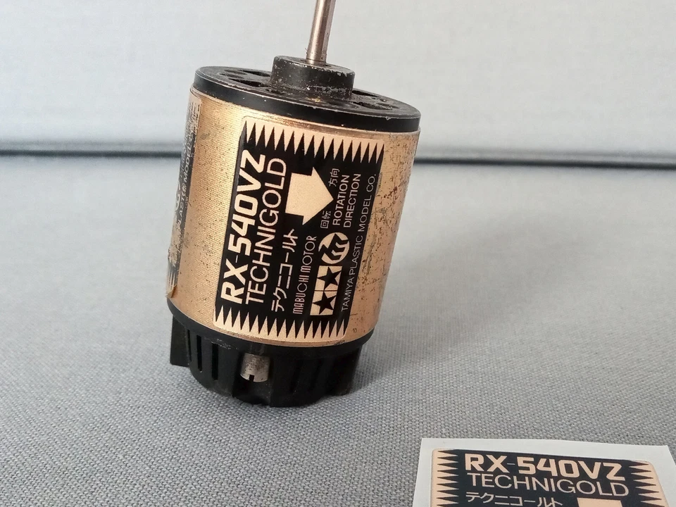 Tamiya Technigold Rx-540 VZ Motor reproduction foil sticker / decal - Image 3 of 4