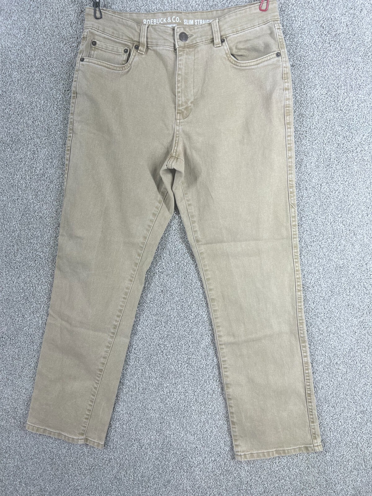 sears-roebuck-jeans-khaki-colored-mens-size-30x30-ebay