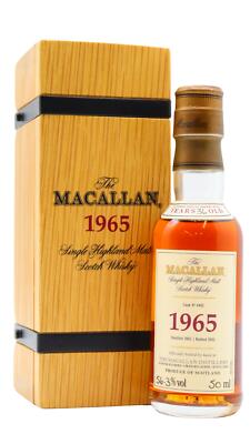 Macallan - Fine & Rare Single Malt Scotch 1965 36 year old Whisky