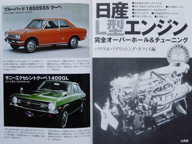 BOOK] Nissan L-Type Engine Perfect Overhaul & Tuning S30 FairladyZ