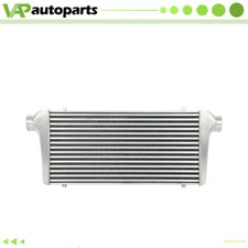 Turbo Intercooler 31x12x3 Universal Full Aluminum Tube Fin Silver 2.5od