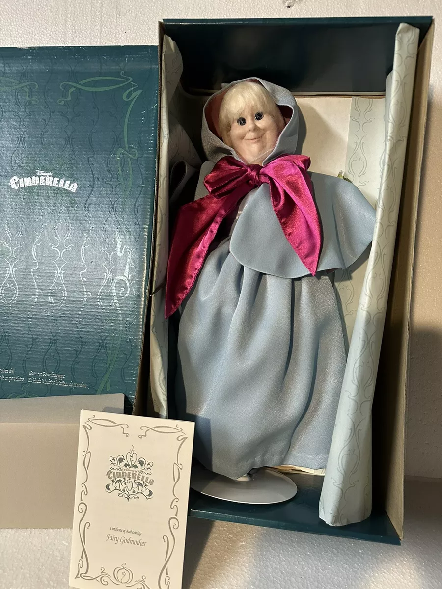 RARE Limited Edition Cinderella Fairy Godmother Porcelain Doll