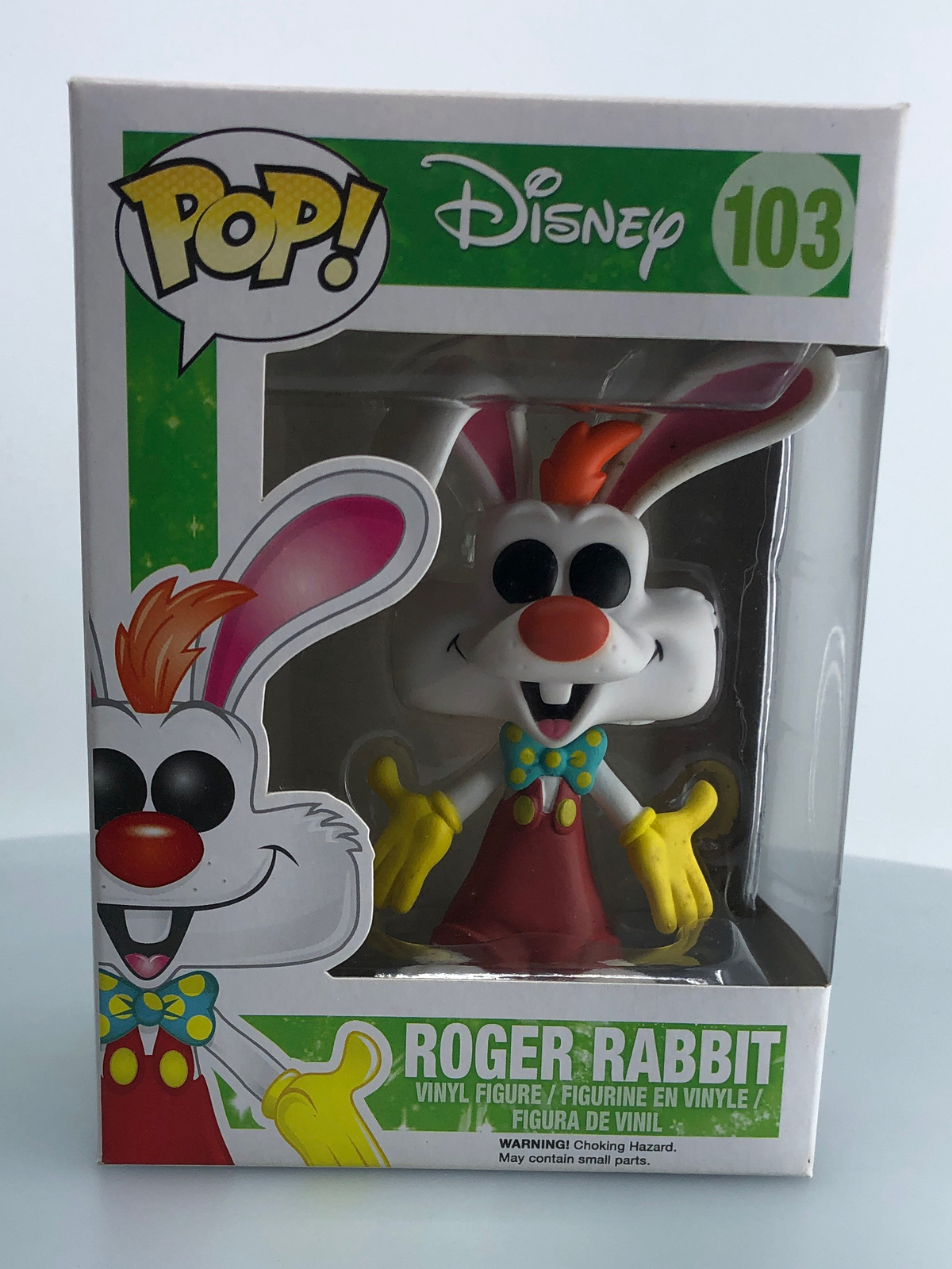 Funko Pop! Disney Who Framed Roger Rabbit? Roger Rabbit #103 Damaged Box