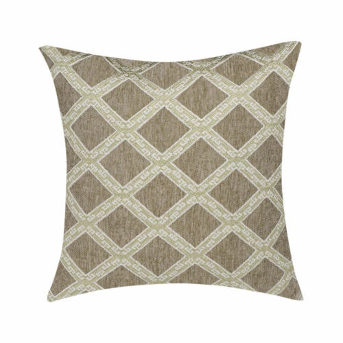 Plaid Brown Contemporary Home Décor Pillows