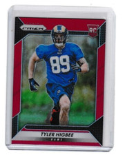 2016 Panini Prizm Red Retail Prizm SSP Tyler Higbee RC 246