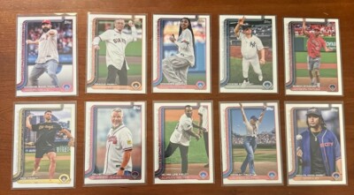 2025 Topps Series 1 First Pitch Inserts *YOU PICK! Complete Your Set
