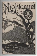 NIGHTGAUNT, NM, 1985, rare, Softcover, Robert Bloch interview