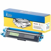 Icolor Kompatibler Toner FüR Brother TN-247C, Cyan