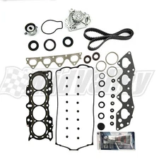 Head Gasket Set Timing Belt Kit With Water Pump for 97-01 Honda CR-V 2.0L B20Z2