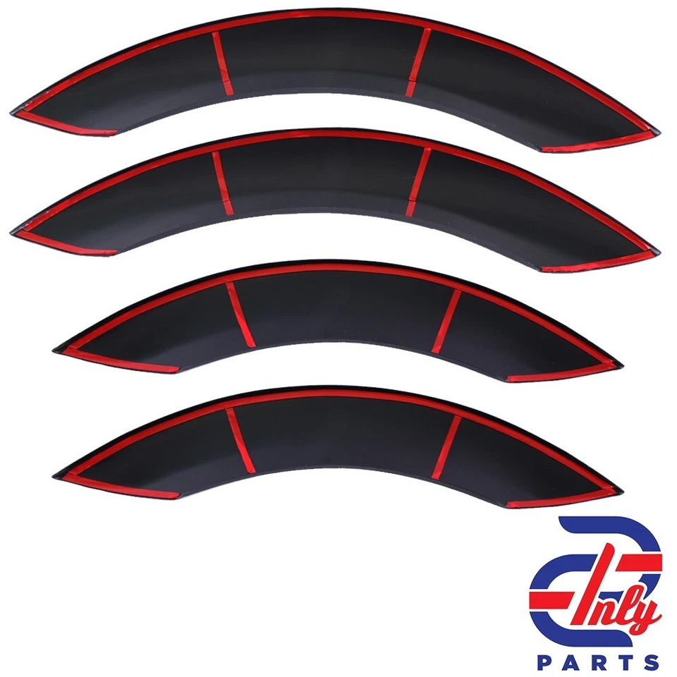 4 TLG ABS Radläufe Kotflügel Verbreiterung für Mercedes Sprinter W906 (06-18) - Bild 3 von 4