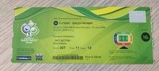 Ticket 2006 Tunisia vs. Saudi Arabia World Cup #16