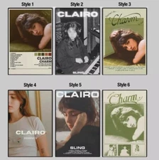 Clairo Poster, Charm Vintage Cover Album Poster, Poster Print Wall Art- No Frame