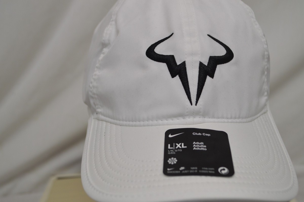 NEW Nike Dri Fit Rafa Adjustable Tennis Club Cap Hat Size L/XL