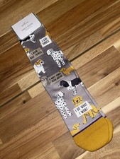 Hallmark Funny Bad Dog Women's Crew Socks One Size Fits Most NWT
