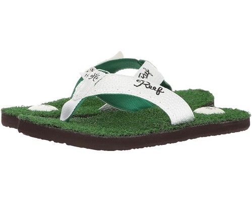 Mens Reef The Deckhand Olive Green / Gum Flip Flop Sandals Size 8 New With Tags NWOT Reef Mens The Deckhand Olive Green / Gum Flip Flop  main image 2
