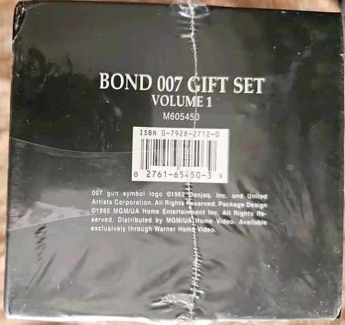 James Bond 007 (VHS 1995) 4-Tape Box Set Sean Connery - Picture 4 of 5