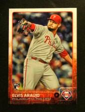 2015 Topps, Philadelphia Phillies - ELVIS ARAUJO (RC) Venezuela