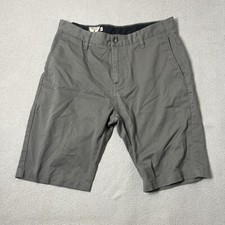 Volcom Chino Shorts Men  s Gray Size 30 Shorts
