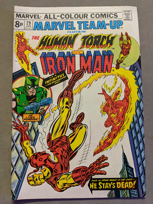 Marvel Team-Up #29, Marvel Comics, Human Torch, 1975.