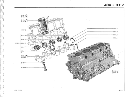 2 joints palier AR vilebrequin Peugeot D4 403 404 504 604 505 205 305 309 diesel - Picture 2 of 12