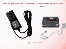9V 1A AC/DC Adapter For SEGA Master System II 2 Pack 4 3025 Power Supply MK-3025